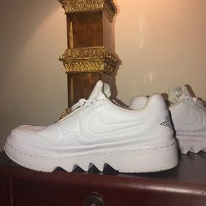 Uniquely designed all White Women’s Air Jordan’s